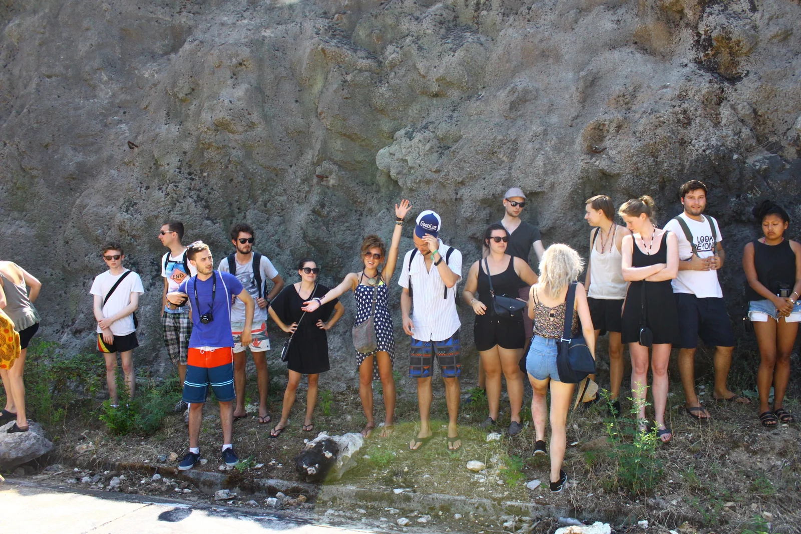 Split tour guests on a Kravica day trip