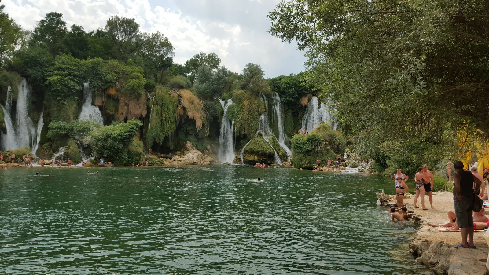 Kravica Waterfall — the 25-metre travertine cascade on the Trebižat river, Herzegovina