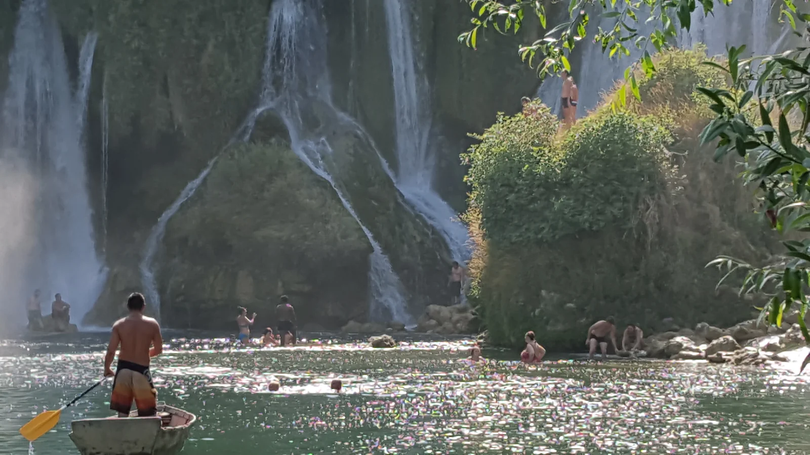 Kravica Waterfall — the focus of the Split day trip across the Dalmatian-Herzegovina border